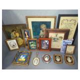 (15) WALL HANDGINGS, FRAMED PIECES