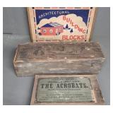 WOOD VINTAGE WOOD TOYS