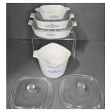 CORNING WARE CASSEROLES