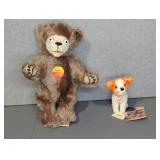 STEIFF BEAR AND BULLY