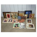 20+ PRINTS, FRAMES, SIGNS, WALL HANGINGS