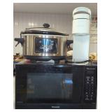 PANASONIC MICROWAVE, KEURIG, SLOW COOKER