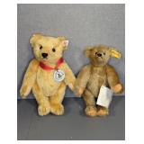 (2) STEIFF MOHAIR JOINTED TEDDY BEARS