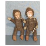 CELLULOID JOINTED DOLLS - AS IS