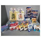 DIE-CAST VEHICLES AND RAT FINK FIGURES