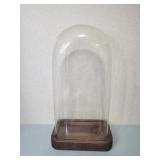GLASS DOME DISPLAY CASE