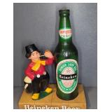 HEINEKEN BEER CERAMIC ADVERISING PIECE