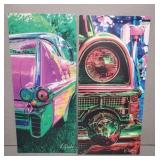 SIGNED KIRK FRINK "EXPRESSIVE CAR SERIES" PRINTS