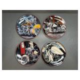 (4) FRANKLIN MINT HARLEY-DAVIDSON COLLECTOR PLATES