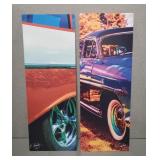 SIGNED KIRK FRINK "EXPRESSIVE CAR SERIES" PRINTS