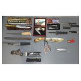 LOT OF KNIVES