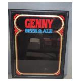 GENNY BEER - WRITE ON BAR WALL SIGN