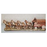 BUDWEIZER COLD CAST BRONZE MASTERPIECE