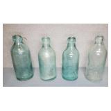 (4) ANTIQUE BOTTLES, BUFFALO, HAMBURG, TONAWANDA