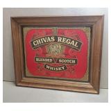 CHIVAS REGAL MIRROR, 25"X20.5"
