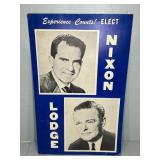 1960 NIXON/LODGE ELECTION POSTER
