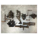 (7) ANTIQUE SHEET METAL TOOLS