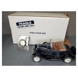 DANBURY MINT FORD MODEL A CLOCK