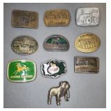 (10) BELT BUCKLES