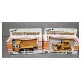 (2) ERTL MIGHTY MOVERS DIE-CAST TOYS