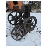 32" GEAR, 26" FLYWHEEL AIR COMPRESSOR - ECLIPSE