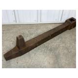 BLACKSMITH POST PIECE, 31"L