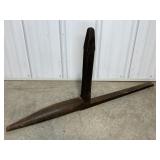 BLACKSMITH ANVIL STAKE, 39"L