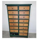 16 DRAWER CABINET AS IS