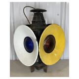 DRESSEL 4-WAY RAILROAD SWITCH LAMP/LANTERN