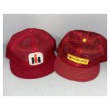 IH & NEW HOLLAND SNAPBACK MESH TRUCKER HATS