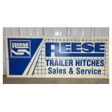 REESE TRAILER & HITCHES PLASTIC PANEL SIGN, 40"L