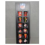 NFL SHOT GLASSES W/DISPLAY