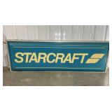 "STARCRAFT" DUALITE D/S PLASTIC PANEL SIGN, 6