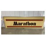 "MARATHON" DUALITE D/S PLASTIC PANEL SIGN, 6