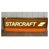 "STARCRAFT" EVERBRITE D/S PLASTIC PANEL SIGN 6