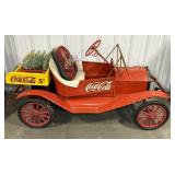 COCA-COLA THEME GAS MOTOR MODEL A STYLE GO CART