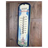LAND-O-LAKES ADVERTISING THERMOMETER, 27"T
