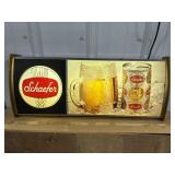 SCHAEFER BEER LIGHTED ADVERTISING SIGN, 24"L