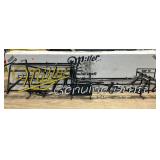 "MILLER GENUINE DRAFT" GUITAR NEON SIGN IN BOX