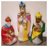 THREE WISE MEN BLOWMOLDS
