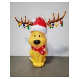 DOG WITH ANTLERS BLOWMOLD