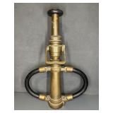 VINTAGE FIRE HOSE NOZZLE - WOOSTER BRASS