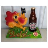 GOEBEL BEER ADVERTISING CHALKWARE BAR DISPLAY