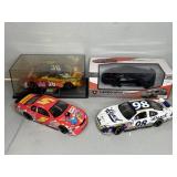 (4) DIE-CAST & REPLICA RACE CARS