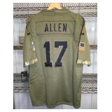 NFL BUFFALO BILLS JERSEY #17 ALLEN NWT SZ S