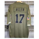 NFL BUFFALO BILLS JERSEY #17 ALLEN NWT SZ XL