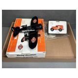 (2) HARLEY-DAVIDSON DIE-CAST BANKS
