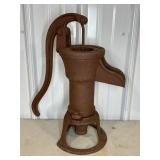 DEMING CO. CAST IRON HAND-CRANK WATER PUMP