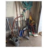 20+ GARDEN & STICK TOOLS, HOSE