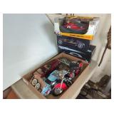 (7) DIE-CAST & REPLICA CARS & MOTORCYCLE